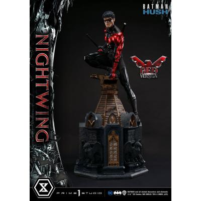 Batman Hush Estatua Nightwing Red Version 87 cm