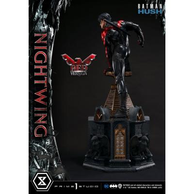 Batman Hush Estatua Nightwing Red Version 87 cm