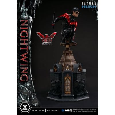 Batman Hush Estatua Nightwing Red Version 87 cm