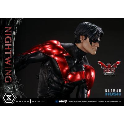 Batman Hush Estatua Nightwing Red Version 87 cm