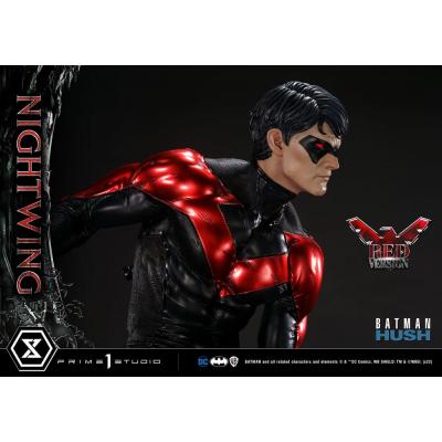 Batman Hush Estatua Nightwing Red Version 87 cm