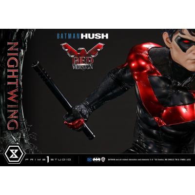 Batman Hush Estatua Nightwing Red Version 87 cm