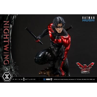 Batman Hush Estatua Nightwing Red Version 87 cm