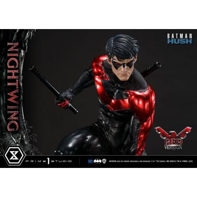 Batman Hush Estatua Nightwing Red Version 87 cm