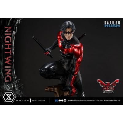 Batman Hush Estatua Nightwing Red Version 87 cm