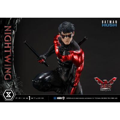 Batman Hush Estatua Nightwing Red Version 87 cm