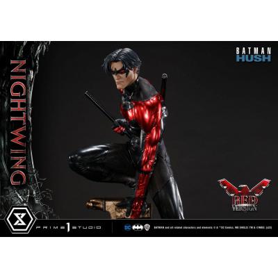 Batman Hush Estatua Nightwing Red Version 87 cm