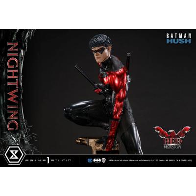 Batman Hush Estatua Nightwing Red Version 87 cm