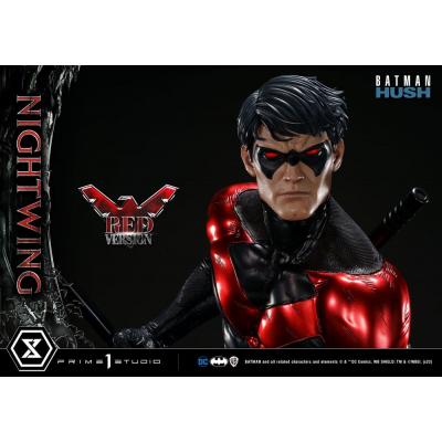 Batman Hush Estatua Nightwing Red Version 87 cm
