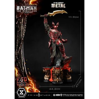 Dark Nights: Death Metal Estatua 1/3 The Mericless Red Version 111 cm