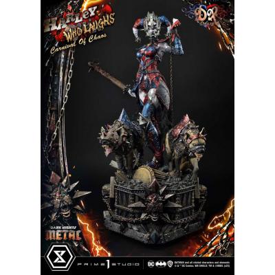 Dark Nights: Metal Estatua Museum Masterline Series 1/3 Harley Quinn Who Laughs Concept Design by Caelos D`anda Deluxe Version 7