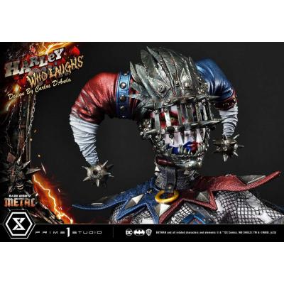 Dark Nights: Metal Estatua Museum Masterline Series 1/3 Harley Quinn Who Laughs Concept Design by Caelos D`anda Deluxe Version 7