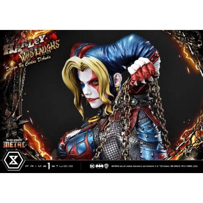 Dark Nights: Metal Estatua Museum Masterline Series 1/3 Harley Quinn Who Laughs Concept Design by Caelos D`anda Deluxe Version 7