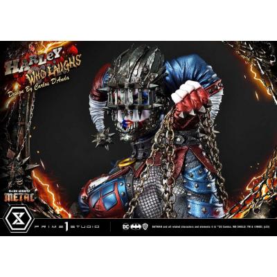 Dark Nights: Metal Estatua Museum Masterline Series 1/3 Harley Quinn Who Laughs Concept Design by Caelos D`anda Deluxe Version 7
