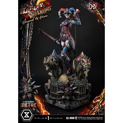 Dark Nights: Metal Estatua Museum Masterline Series 1/3 Harley Quinn Who Laughs Concept Design by Caelos D`anda Deluxe Version 7