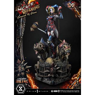 Dark Nights: Metal Estatua Museum Masterline Series 1/3 Harley Quinn Who Laughs Concept Design by Caelos D`anda Deluxe Version 7