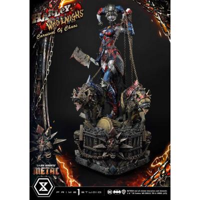 Dark Nights: Metal Estatua Museum Masterline Series 1/3 Harley Quinn Who Laughs Concept Design by Caelos D`anda Deluxe Version 7