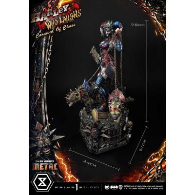 Dark Nights: Metal Estatua Museum Masterline Series 1/3 Harley Quinn Who Laughs Concept Design by Caelos D`anda Deluxe Version 7