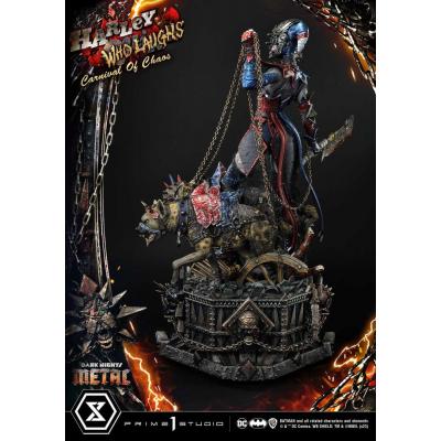 Dark Nights: Metal Estatua Museum Masterline Series 1/3 Harley Quinn Who Laughs Concept Design by Caelos D`anda Deluxe Version 7