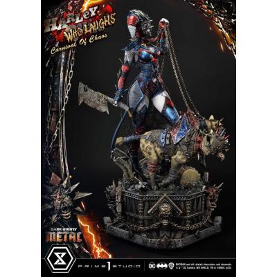 Dark Nights: Metal Estatua Museum Masterline Series 1/3 Harley Quinn Who Laughs Concept Design by Caelos D`anda Deluxe Version 7