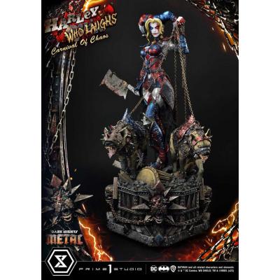 Dark Nights: Metal Estatua Museum Masterline Series 1/3 Harley Quinn Who Laughs Concept Design by Caelos D`anda Deluxe Version 7