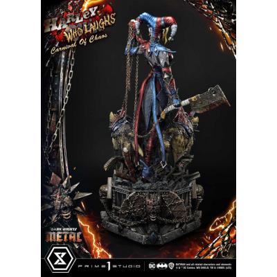 Dark Nights: Metal Estatua Museum Masterline Series 1/3 Harley Quinn Who Laughs Concept Design by Caelos D`anda Deluxe Version 7