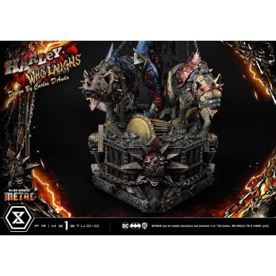 Dark Nights: Metal Estatua Museum Masterline Series 1/3 Harley Quinn Who Laughs Concept Design by Caelos D`anda Deluxe Bonus Ver