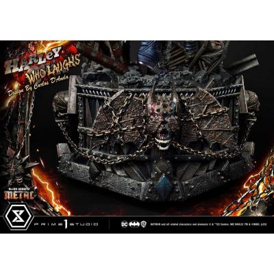 Dark Nights: Metal Estatua Museum Masterline Series 1/3 Harley Quinn Who Laughs Concept Design by Caelos D`anda Deluxe Bonus Ver
