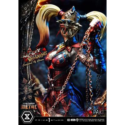 Dark Nights: Metal Estatua Museum Masterline Series 1/3 Harley Quinn Who Laughs Concept Design by Caelos D`anda Deluxe Bonus Ver