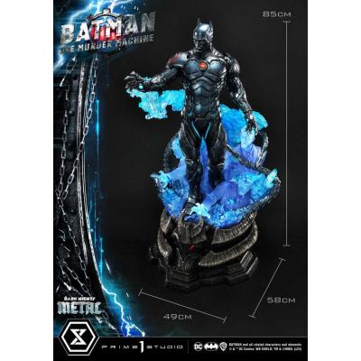 Batman: The Dark Nights Metal (Comics) Estatua Museum Masterline Series 1/3 The Murder Machine Deluxe Bonus Version 85 cm