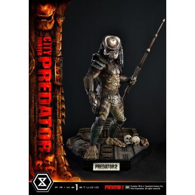 Predator 2 Estatua Museum Masterline 1/3 City Hunter Predator 105 cm