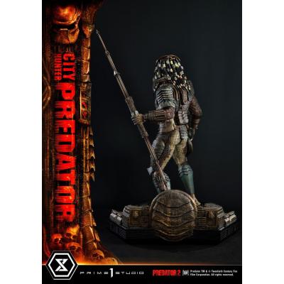 Predator 2 Estatua Museum Masterline 1/3 City Hunter Predator 105 cm