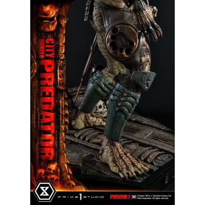 Predator 2 Estatua Museum Masterline 1/3 City Hunter Predator 105 cm
