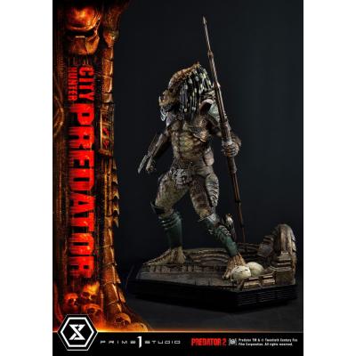 Predator 2 Estatua Museum Masterline 1/3 City Hunter Predator 105 cm