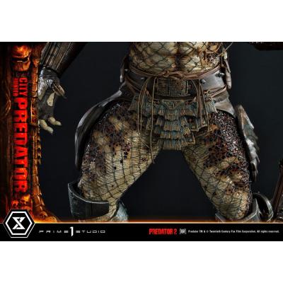 Predator 2 Estatua Museum Masterline 1/3 City Hunter Predator 105 cm