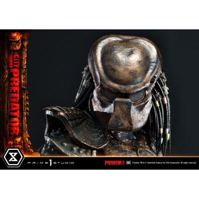 Predator 2 Estatua Museum Masterline 1/3 City Hunter Predator 105 cm