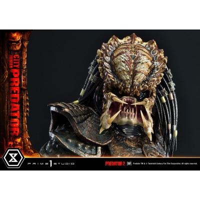 Predator 2 Estatua Museum Masterline 1/3 City Hunter Predator 105 cm
