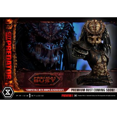 Predator 2 Estatua Museum Masterline 1/3 City Hunter Predator 105 cm