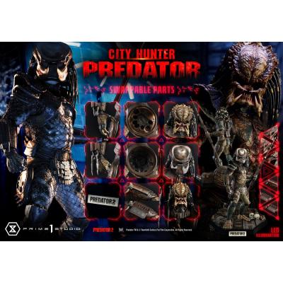 Predator 2 Estatua Museum Masterline 1/3 City Hunter Predator 105 cm