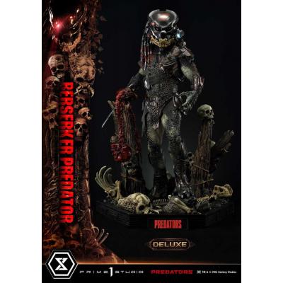 Predators Estatua Berserker Predator Deluxe Bonus Version 100 cm