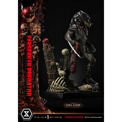 Predators Estatua Berserker Predator Deluxe Bonus Version 100 cm
