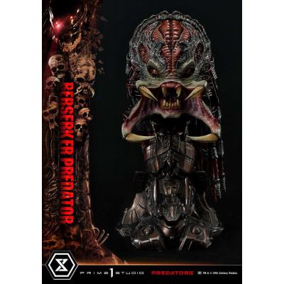 Predators Estatua Berserker Predator Deluxe Bonus Version 100 cm