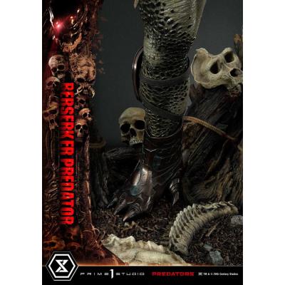 Predators Estatua Berserker Predator Deluxe Bonus Version 100 cm