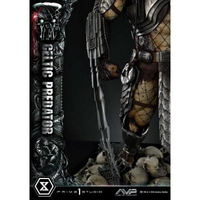 The Alien vs. Predator Estatua Museum Masterline Series 1/3 Celtic Predator 95 cm