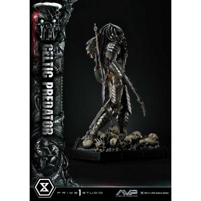 The Alien vs. Predator Estatua Museum Masterline Series 1/3 Celtic Predator Bonus Ver. 95 cm