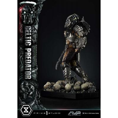 The Alien vs. Predator Estatua Museum Masterline Series 1/3 Celtic Predator Bonus Ver. 95 cm