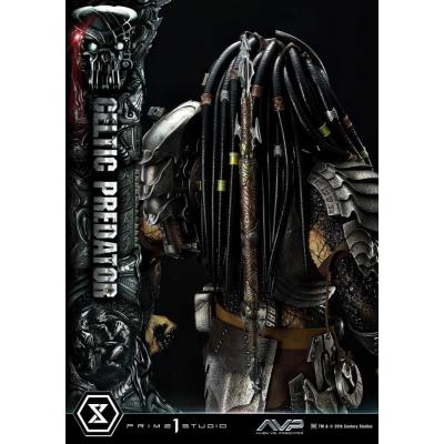 The Alien vs. Predator Estatua Museum Masterline Series 1/3 Celtic Predator Bonus Ver. 95 cm