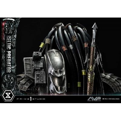 The Alien vs. Predator Estatua Museum Masterline Series 1/3 Celtic Predator Bonus Ver. 95 cm