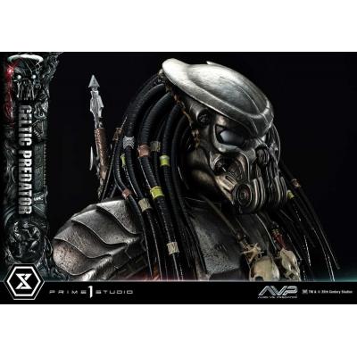The Alien vs. Predator Estatua Museum Masterline Series 1/3 Celtic Predator Bonus Ver. 95 cm