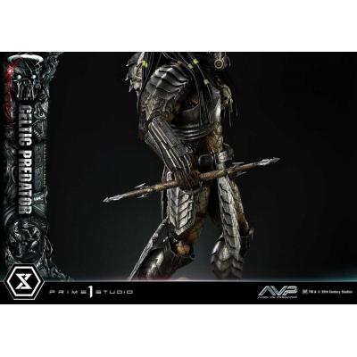 The Alien vs. Predator Estatua Museum Masterline Series 1/3 Celtic Predator Bonus Ver. 95 cm